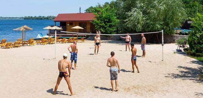 Волейбол. База отдыха Маяк, Потоки, Кременчуг